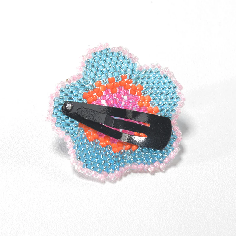 Agate Flower Clip - Image 6