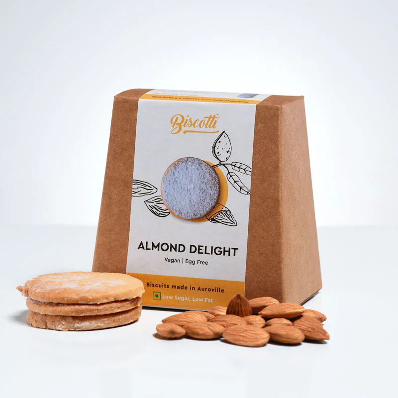 Almond Delight - Vegan Biscuits - Image 3