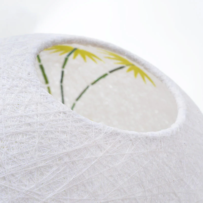 Bamboo Globe Table Lamp - Image 3