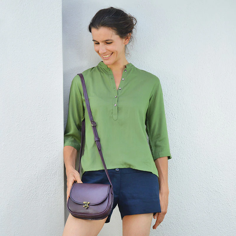Barbara Leather Sling Bag - Small