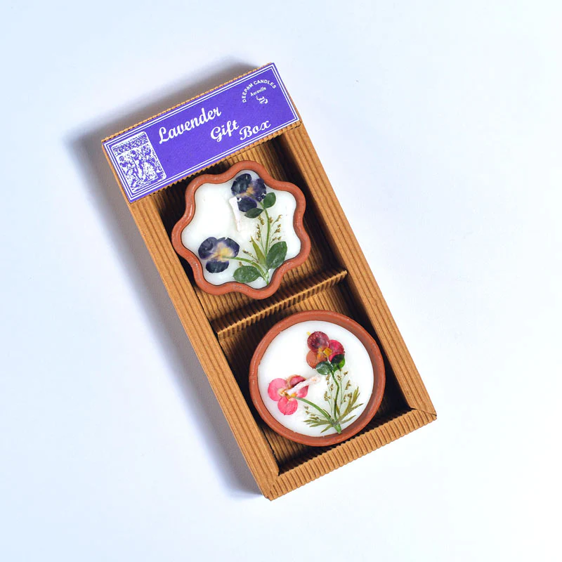 Candle Gift Box Set of 2 - Image 4