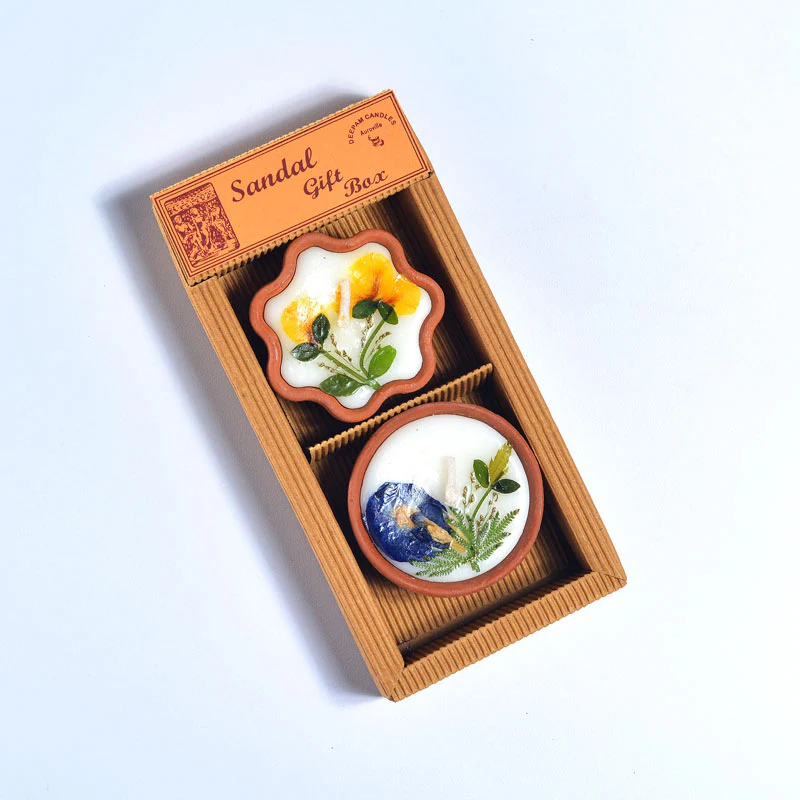 Candle Gift Box Set of 2 - Image 6