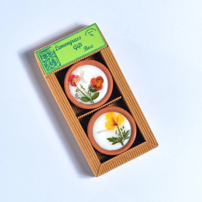 Candle Gift Box set of 2 small - Image 7