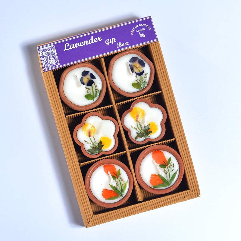 Candle Gift Box Set of 6 - Image 2