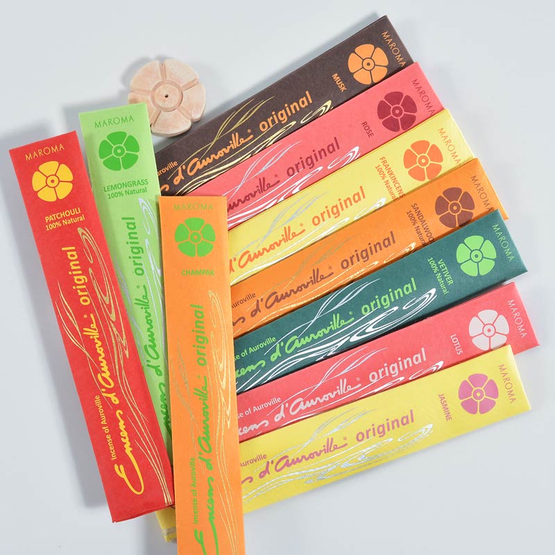 Celebrating Auroville Incense Gift Set (Tanjore) - Image 2