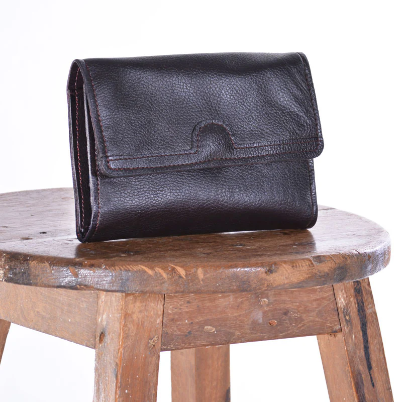 Dotty Leather Purse