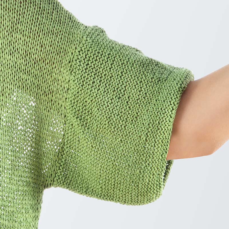Fiji Organic Cotton Hand Knit Pullover - Image 4