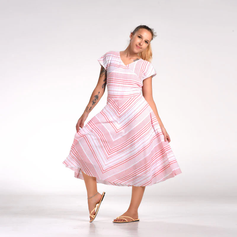 Front Pleat Dress - Image 14