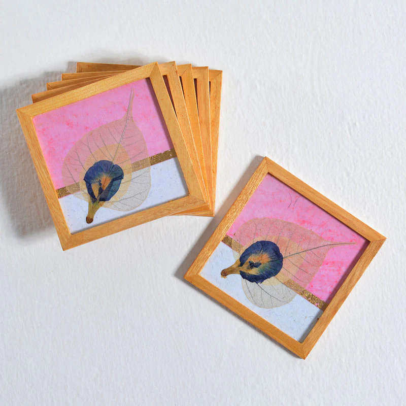Glass Coaster - Peacock Feather - Image 8
