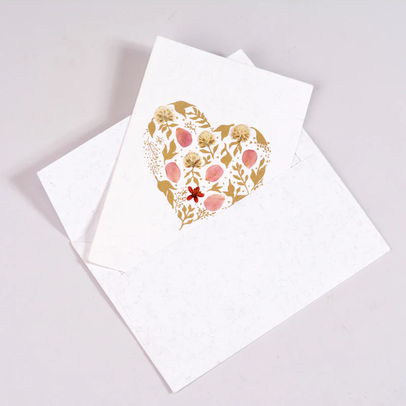 Golden Heart Greeting Card - Image 4