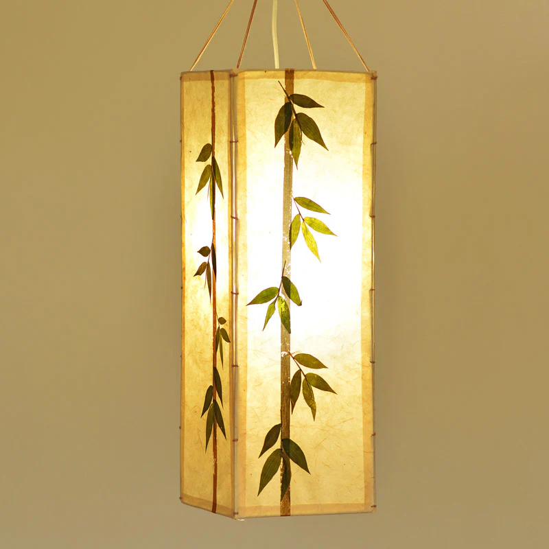Hanging Lampshade - Bamboo - Image 6