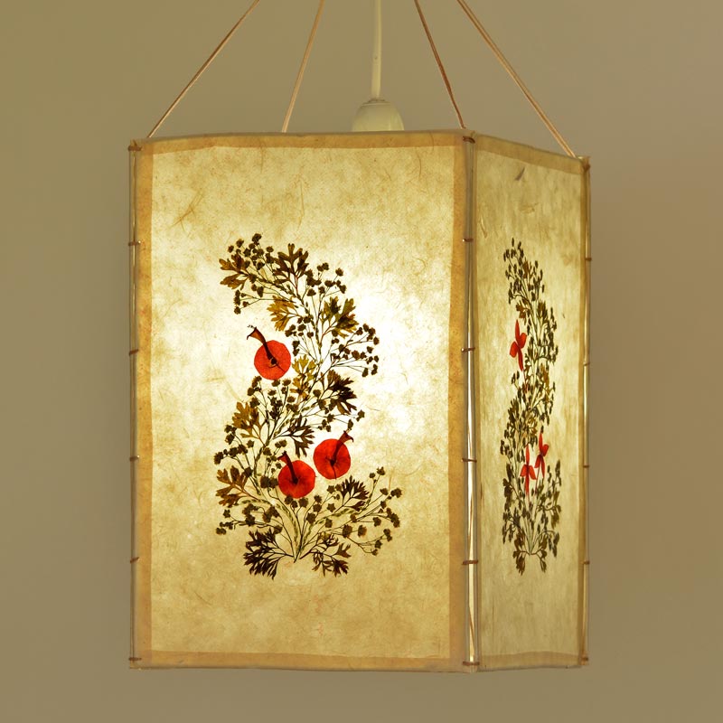 Hanging Lampshade - Flower - Image 3