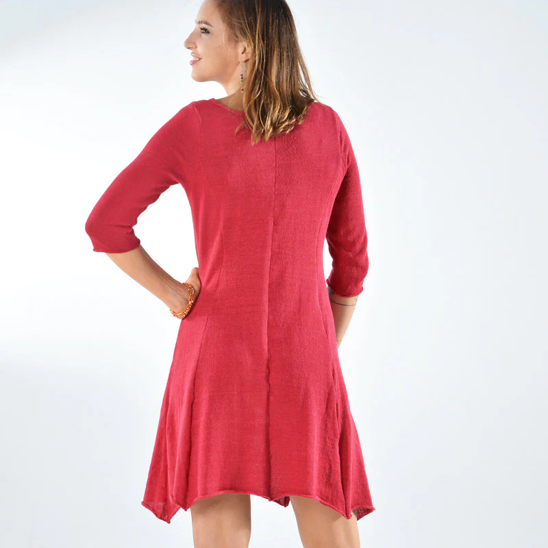 Hannah Organic Cotton Hand Knit Tunic - Image 2