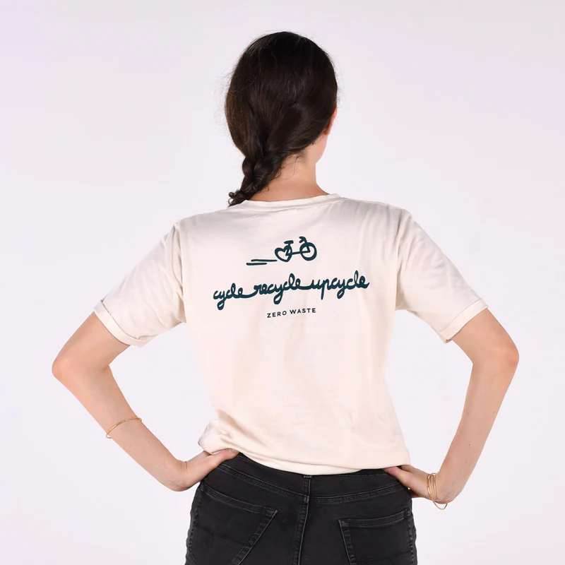 Heart core Unisex Organic T-shirt to Promote Zero Waste - Image 2