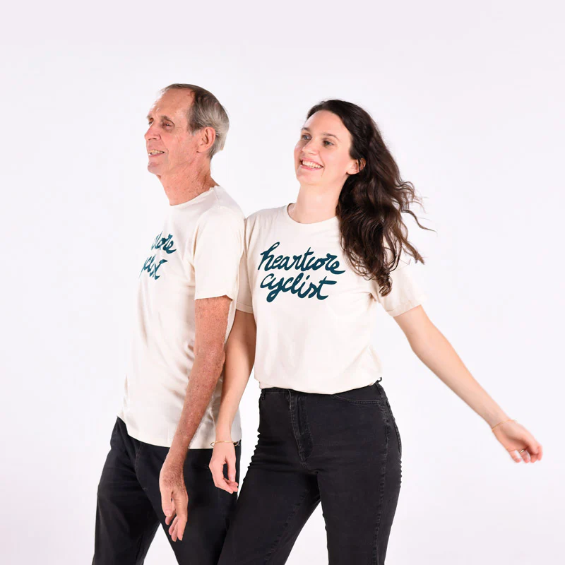 Heart core Unisex Organic T-shirt to Promote Zero Waste - Image 9