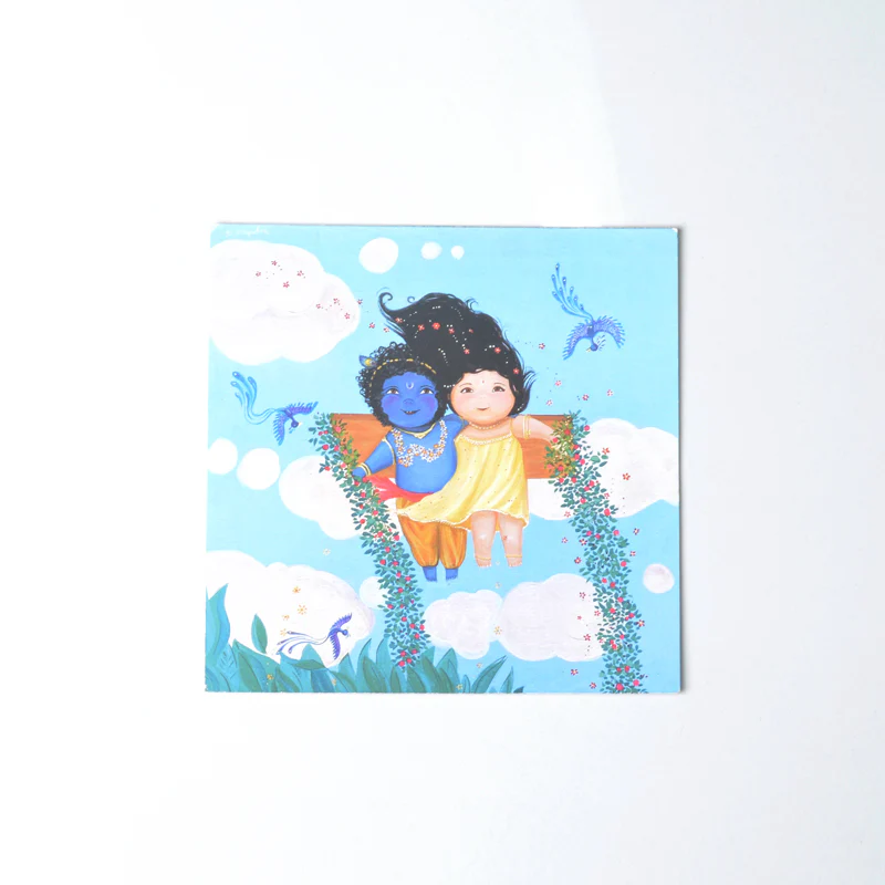 Little Krishna’s World – Postcards of Love & Wonder - Image 2