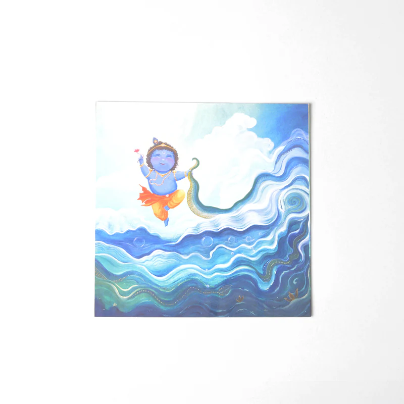 Little Krishna’s World – Postcards of Love & Wonder - Image 3