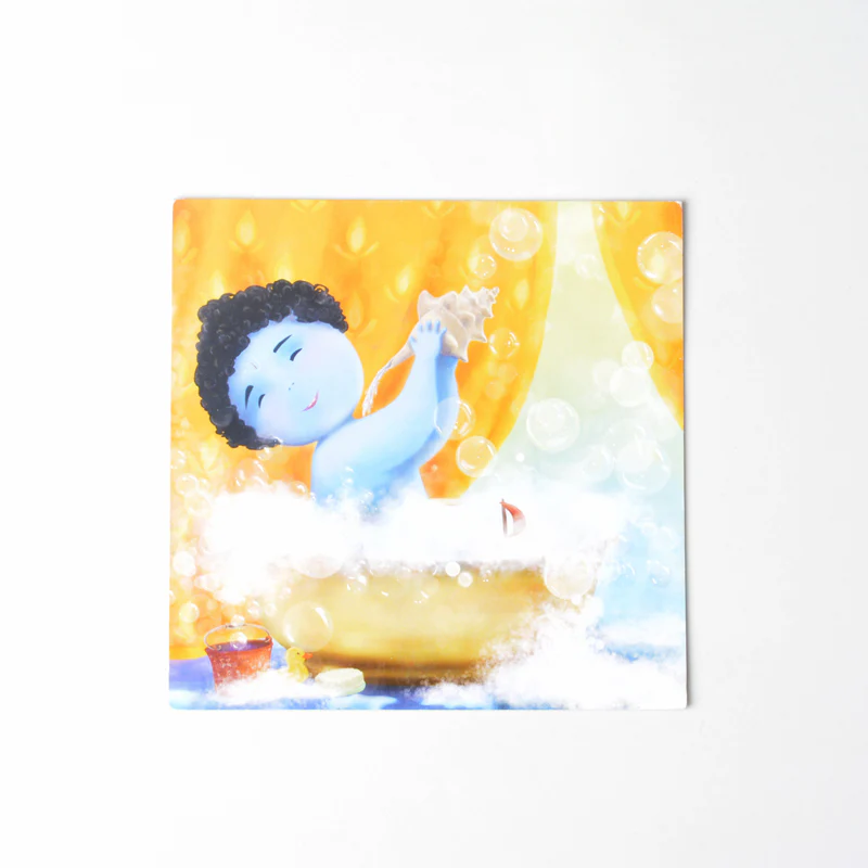 Little Krishna’s World – Postcards of Love & Wonder - Image 4