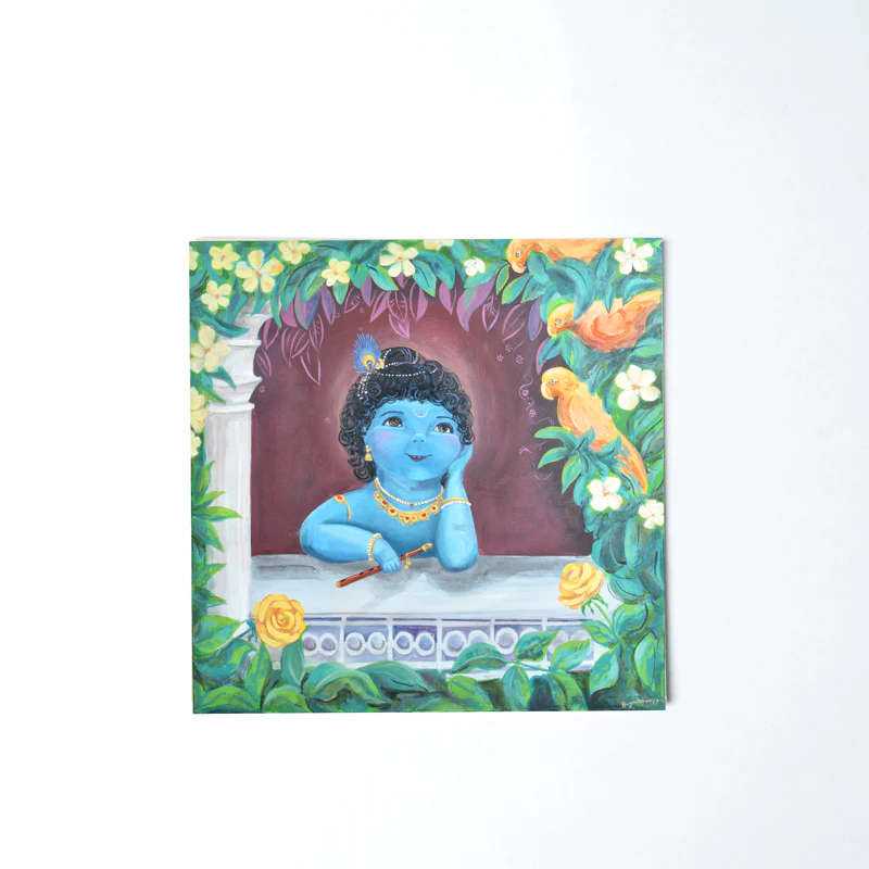 Little Krishna’s World – Postcards of Love & Wonder - Image 8