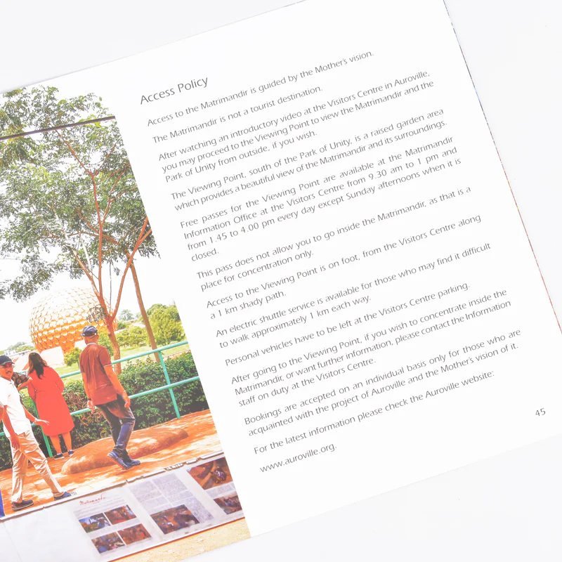 Matrimandir Brochure - Image 7