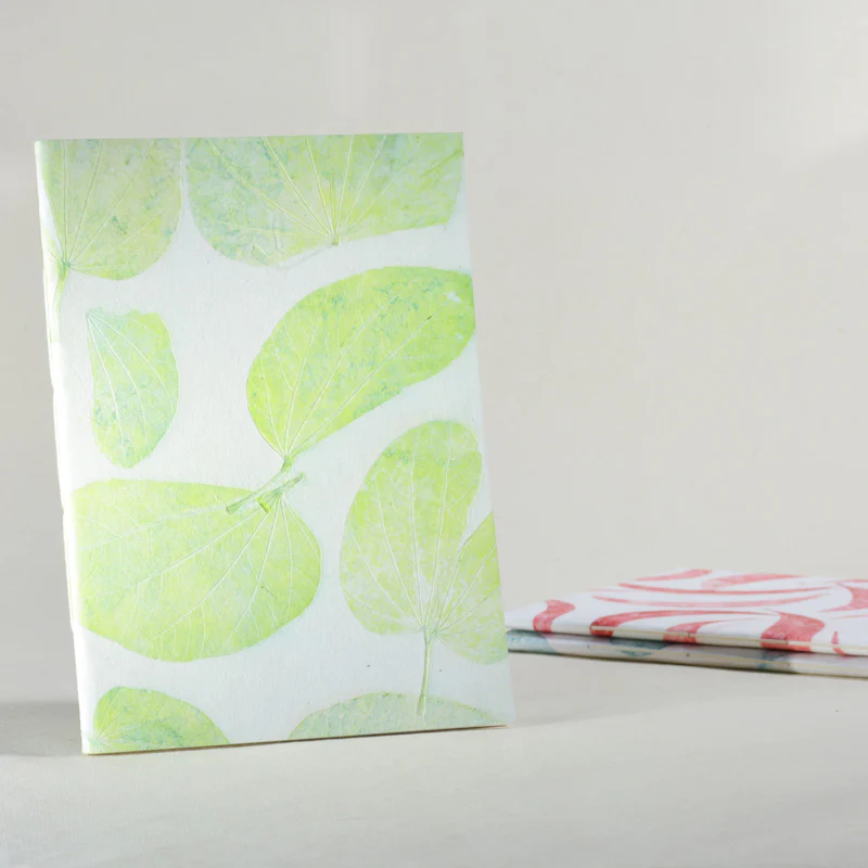 Notebook Painted  Leaves Collection - Sketchbook - Image 2