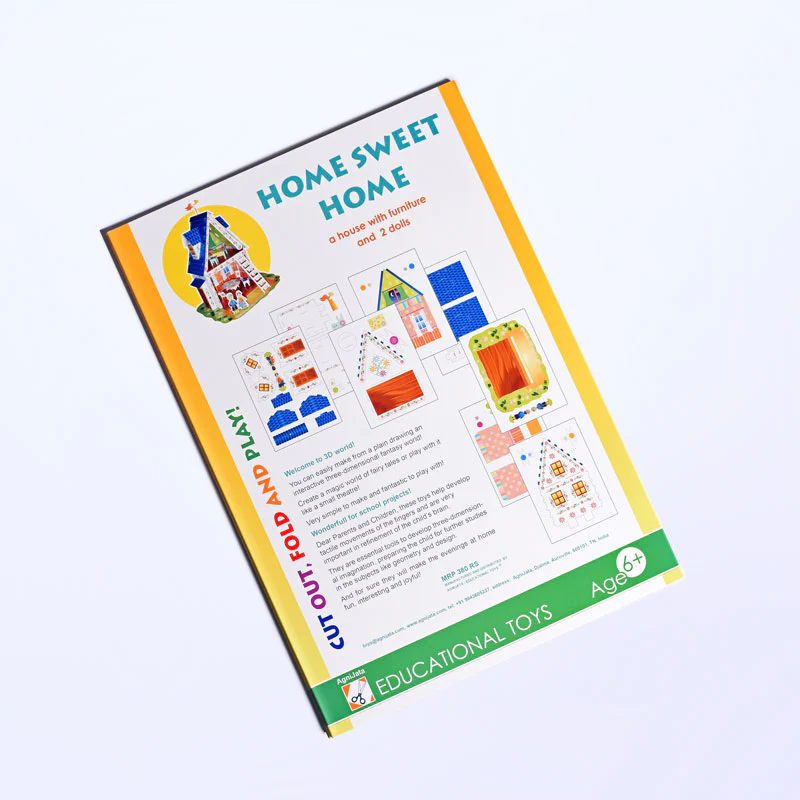 Paper craft set - Home Sweet Home - Image 3
