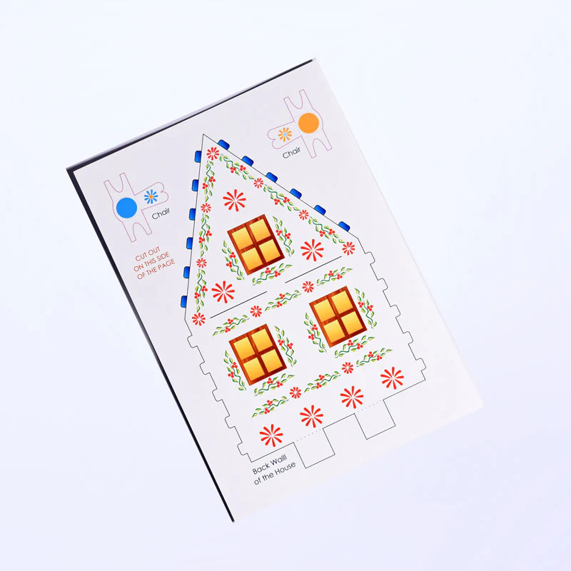 Paper craft set - Home Sweet Home - Image 4