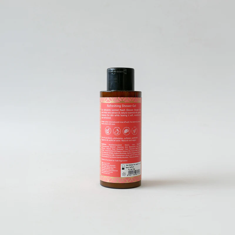 Peach Blossom Shampoo with Aloe Vera Extract - 100 ml - Image 2