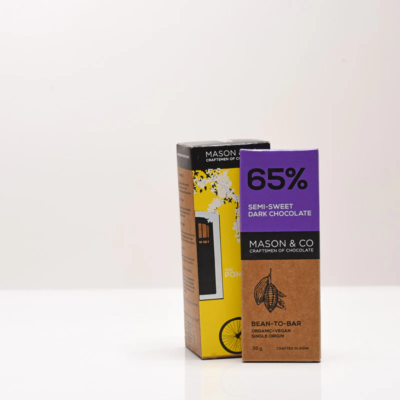 Pondy Yellow Vegan Chocolate Bars - Pack of 6 (35g) - Image 6