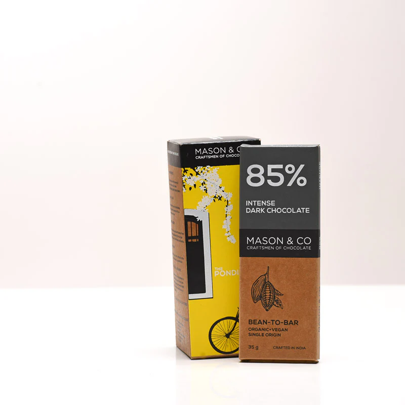 Pondy Yellow Vegan Chocolate Bars - Pack of 6 (35g) - Image 9