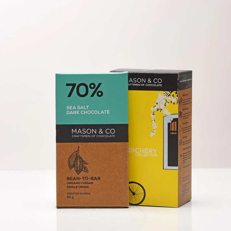 Pondy Yellow Vegan Chocolate Bars - Pack of 6 (60g) - Image 4