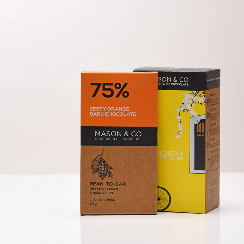 Pondy Yellow Vegan Chocolate Bars - Pack of 6 (60g) - Image 6