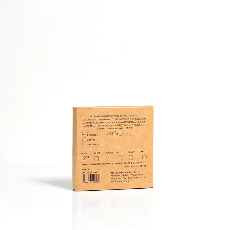 Probiotics Ceramic Well-Being Therapeutic Anklet - Image 4