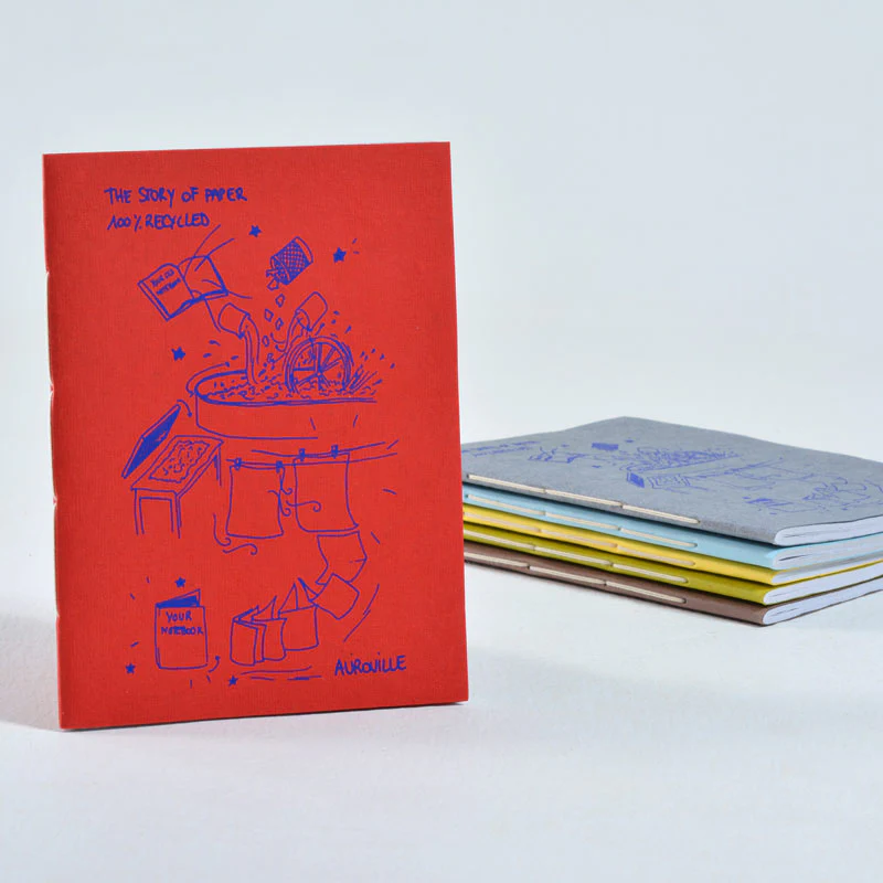 Recycled Note Book - Auroville Papers - Image 5