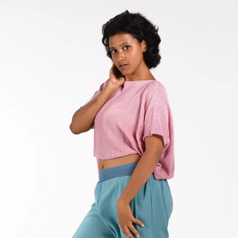 Rosie DB Silk Top - Image 8
