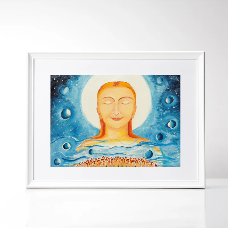 Savitri Art Painting - Countless Persons of One Self