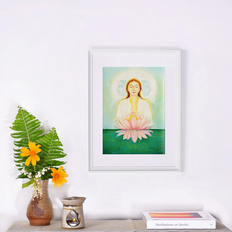 Savitri Art Painting - We Are Sons of God - Image 2