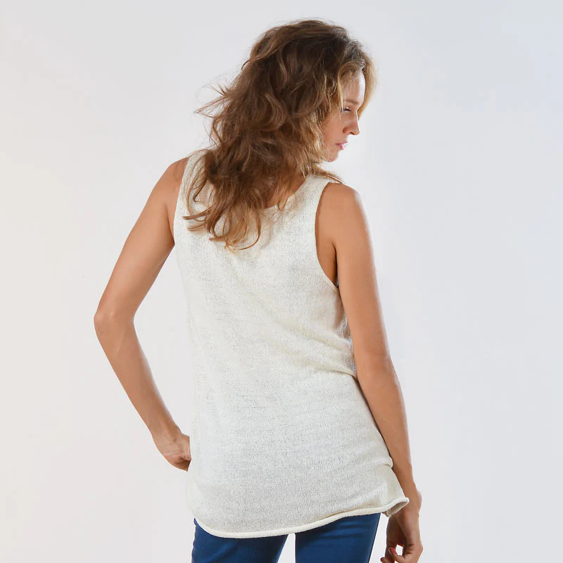 Silk Sweater Singlet - Image 5
