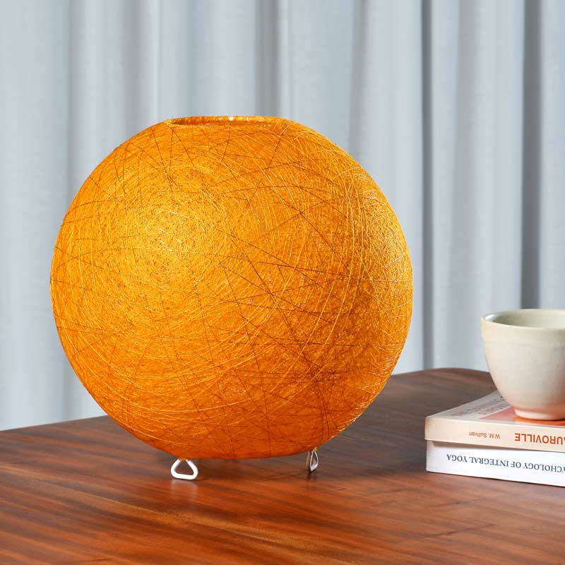Silky Thread Globe Table Lamp - Image 3