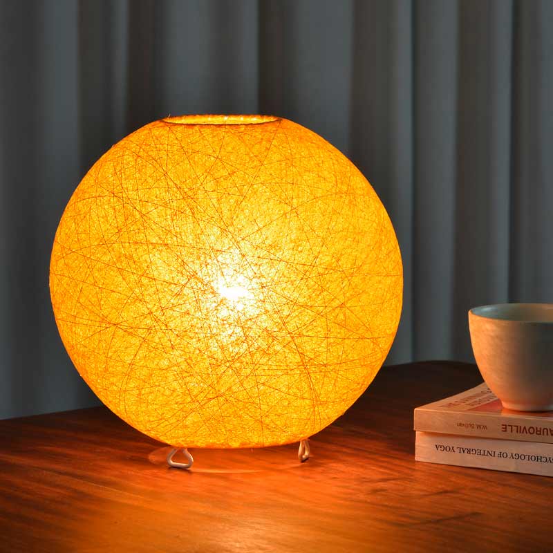 Silky Thread Globe Table Lamp - Image 4