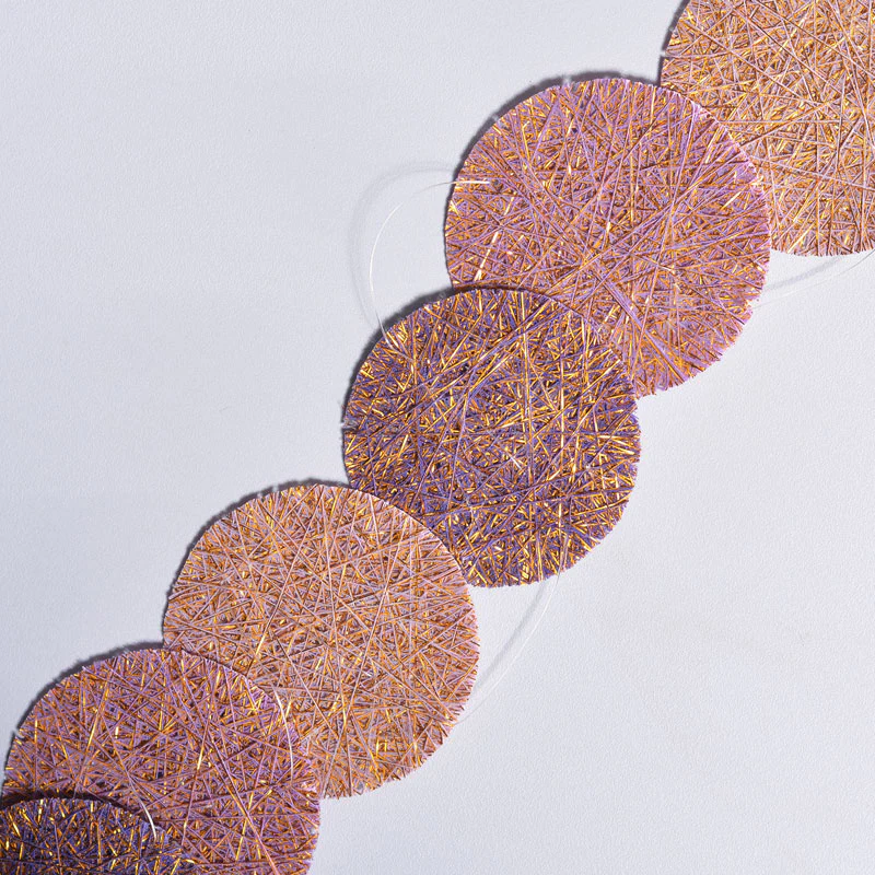 Silver And Gold Thread Garland - Image 5