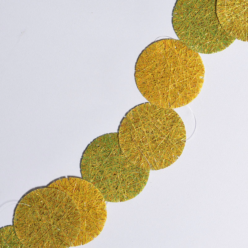 Silver And Gold Thread Garland - Image 7