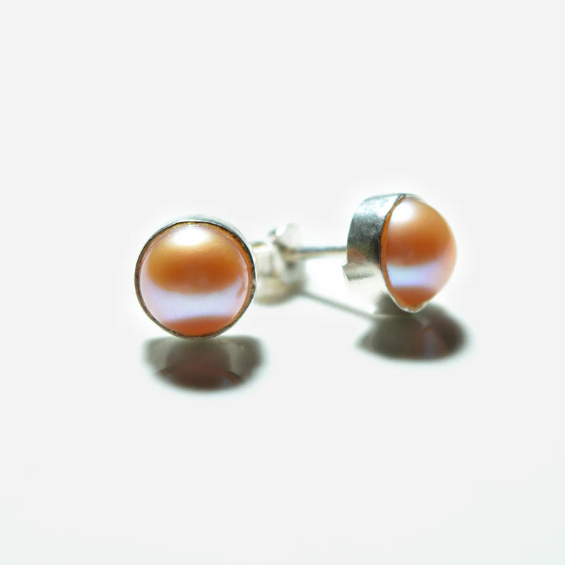 Small Silver Gemstone Stud - Image 14
