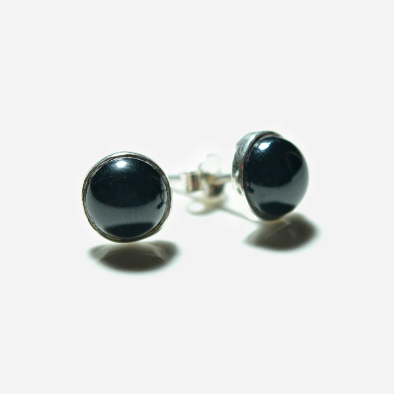 Small Silver Gemstone Stud - Image 3