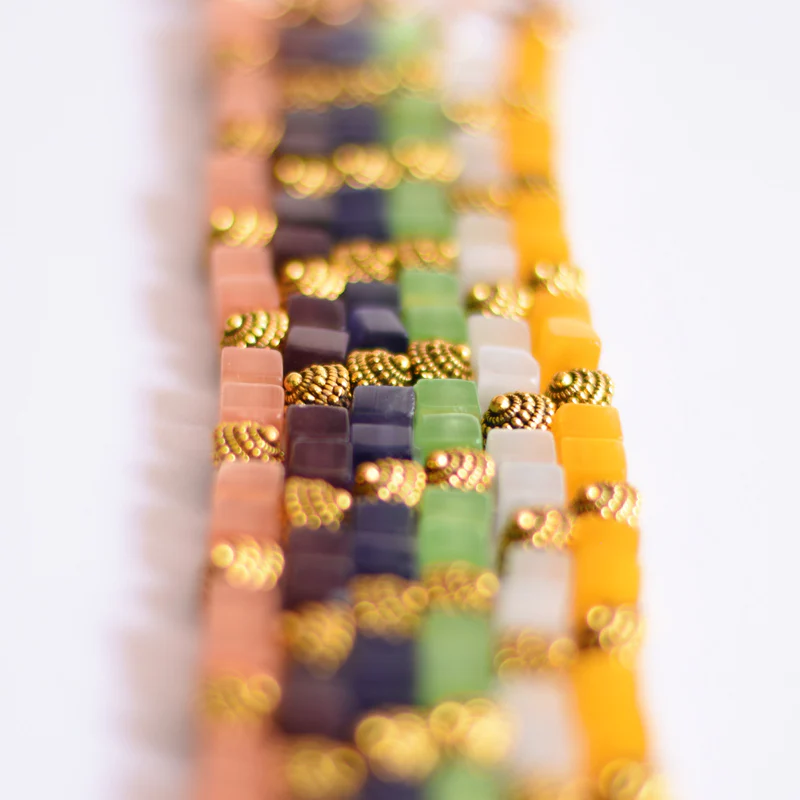 Square beads bracelet - Image 2