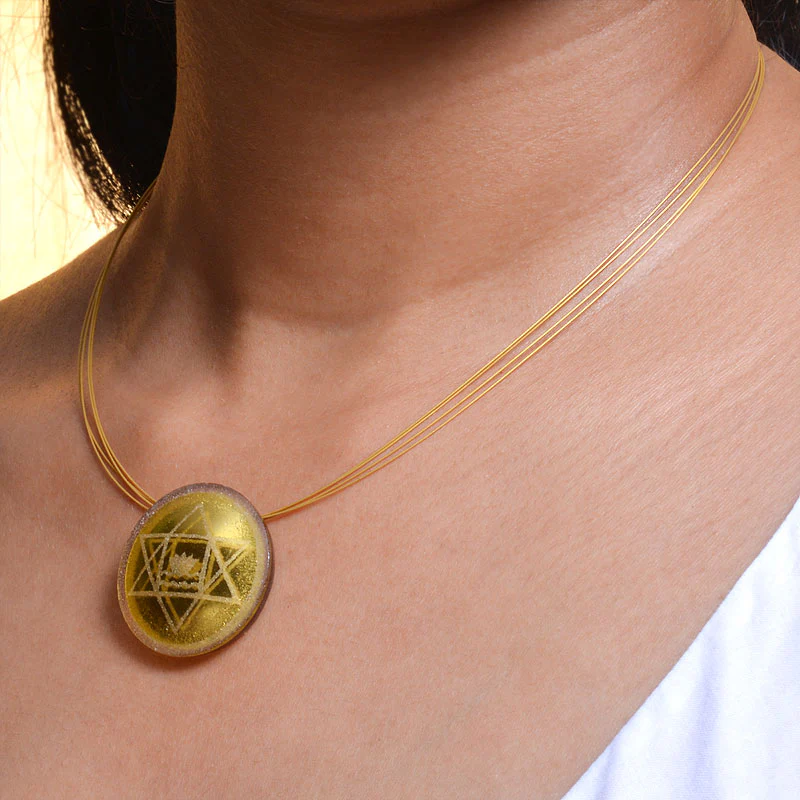 Sri Aurobindo Symbol Pendant - Image 3