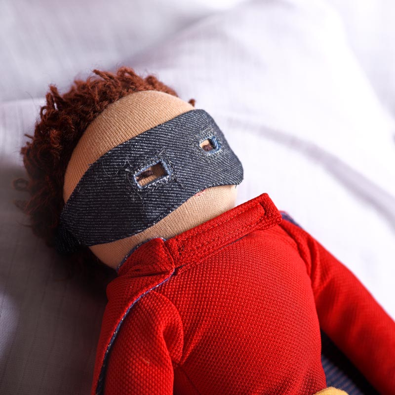 SUPERHERO THEO - Waldorf Inspired Dress-Up Doll - Image 2