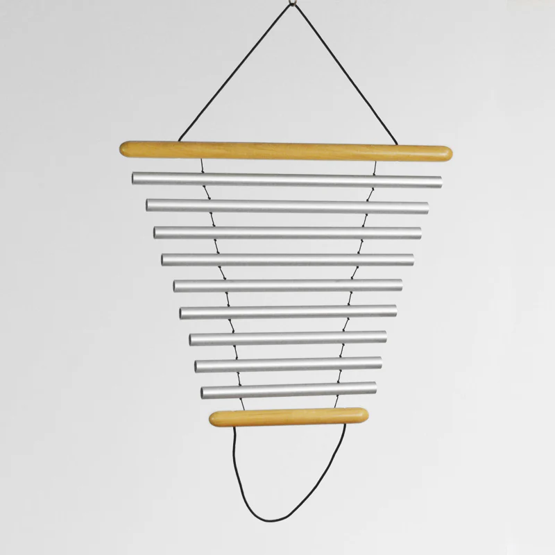 9-Bar Swinging Aluminum Chimes, C 256 Hz - Image 2
