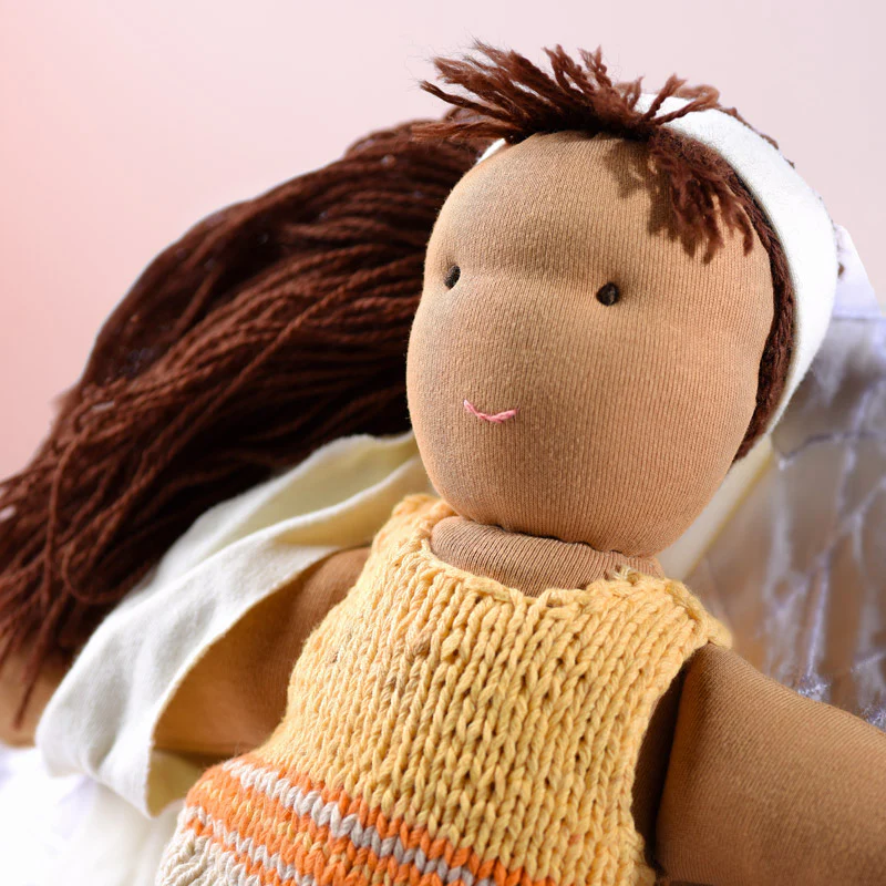 TARA - Waldorf Inspired Cuddle Doll - Image 2