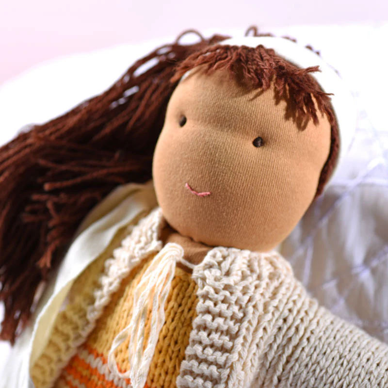 TARA - Waldorf Inspired Cuddle Doll - Image 3